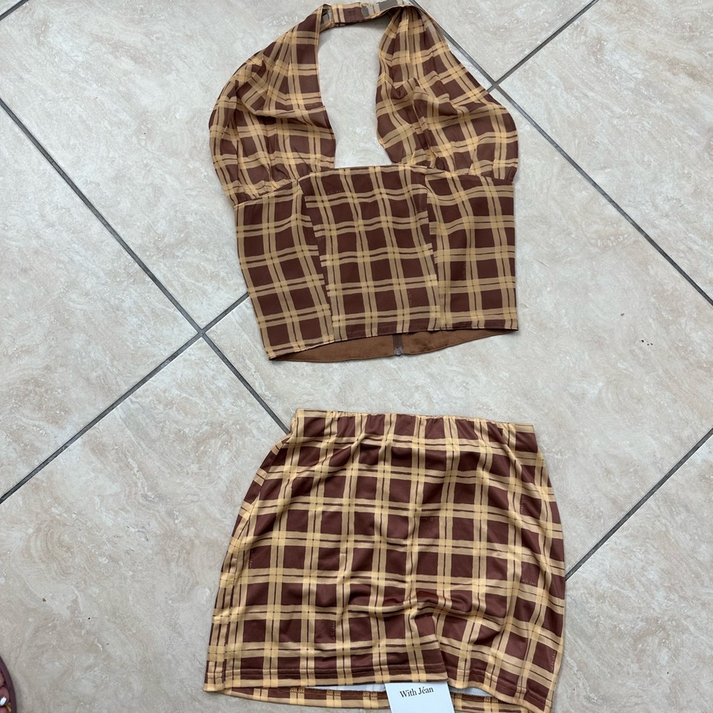 With Jean Cher set